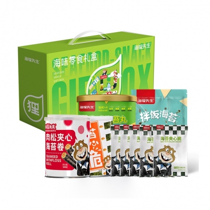 海狸先生H4千姿百苔礼盒 （共11件）